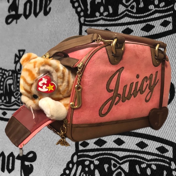 Juicy Couture Bags Rare Y2k Juicy Couture Pet Carrier In Pink